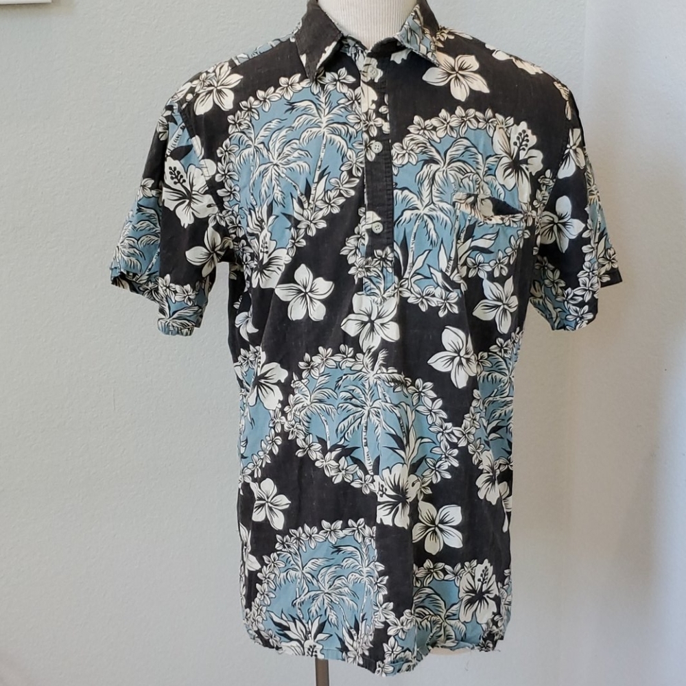 Barefoot in Paradise Hawaiian Shirt XL Tall